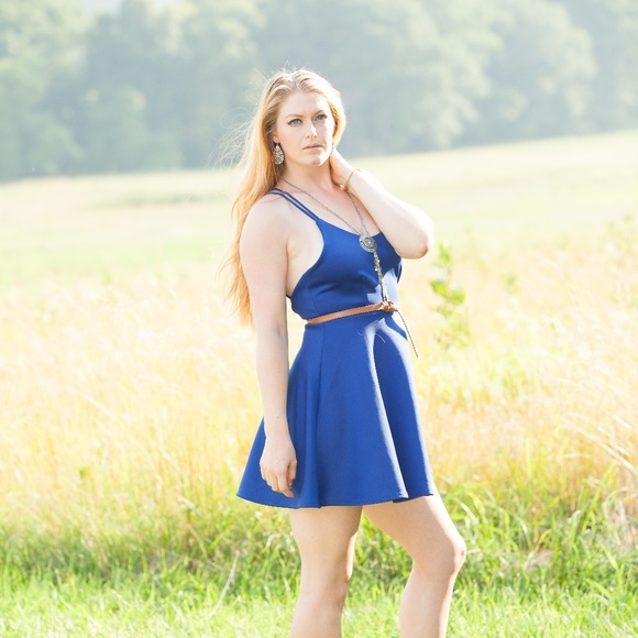 finn & clover Dresses & Skirts - Strappy Skater Dress!!